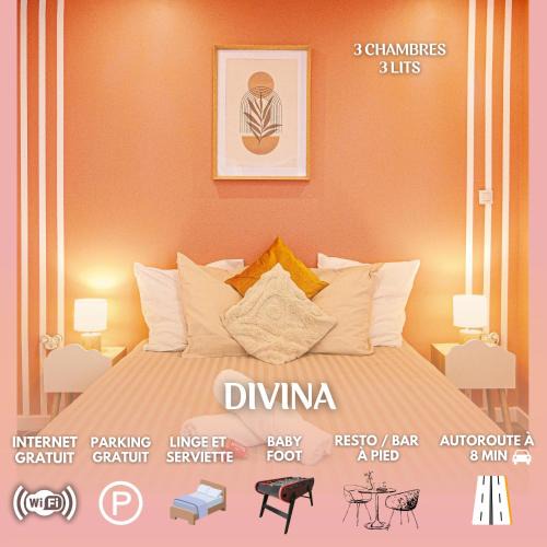 Thiers Apartment | Divina - Grand Appartement, Baby-Foot, Extérieur