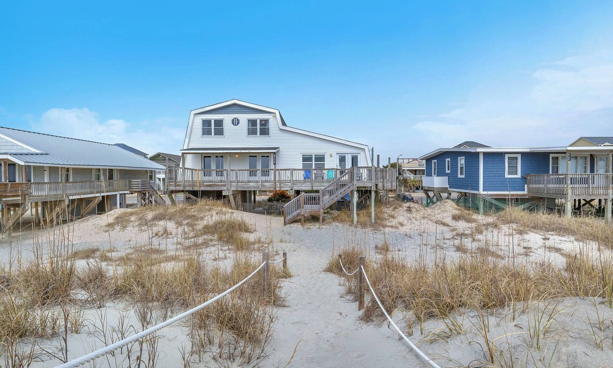 Long Beach House | Divine Intervention: Oceanfront beach home with luxury vinyl plank flooring