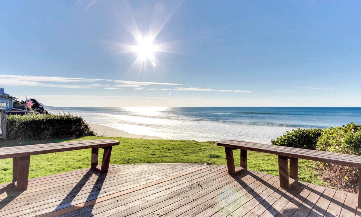 Gleneden Beach House | Dog Friendly Oceanfront Home with Easy Beach Access, Large Deck & Walk to Park