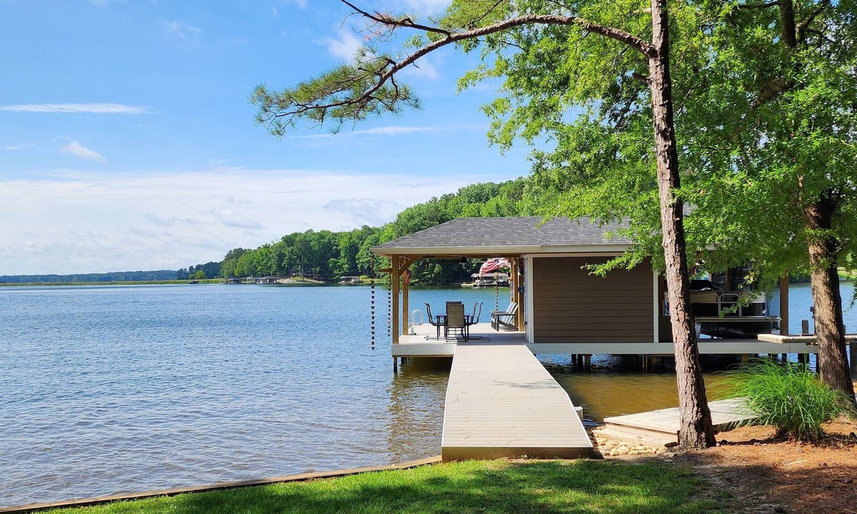 Littleton House | Dog friendly single-story home, Flat lot! Huge game room! 7 ft water depth!
