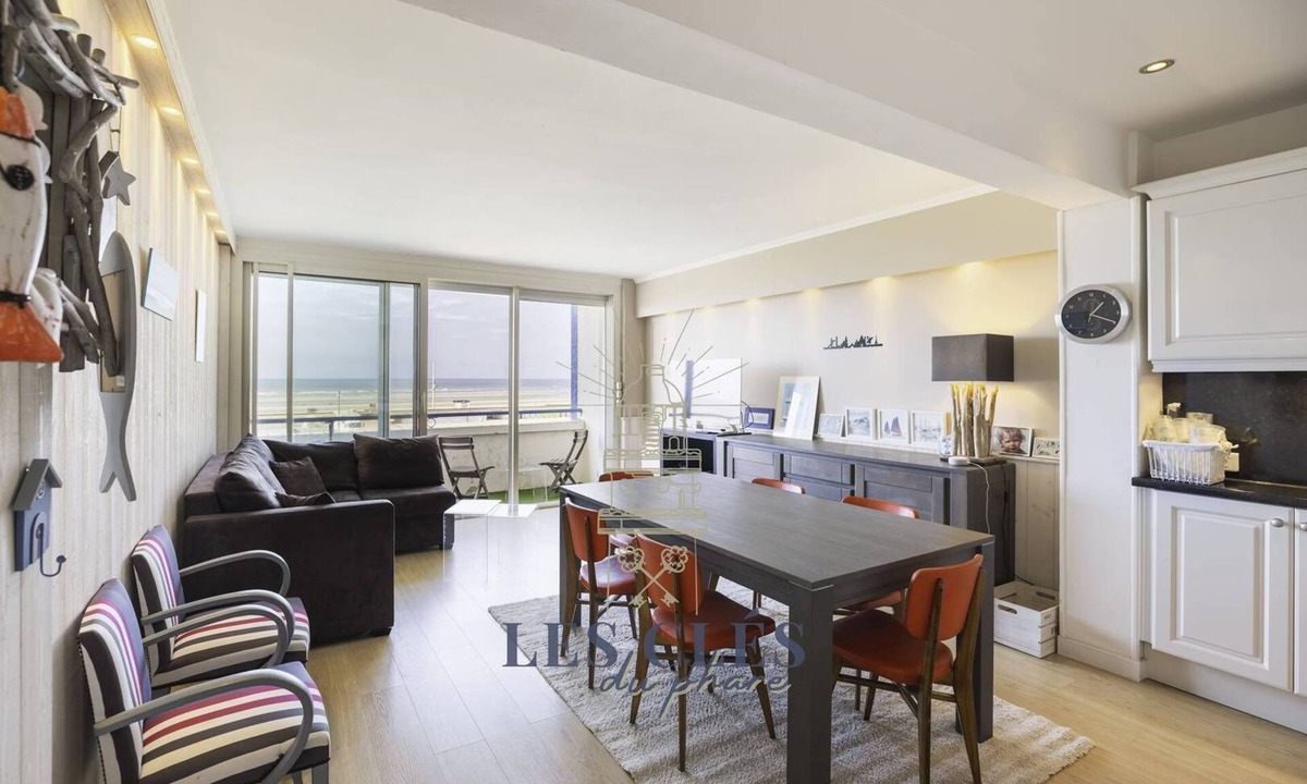 Le Touquet-Paris-Plage Apartment | Dolce Vita : Appartement vue mer