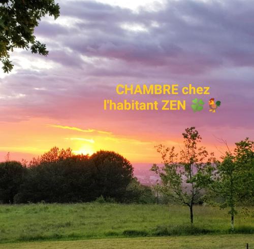 Saint-Jean-de-Thurac Apartment | Domaine de la Crête CHAMBRE chez l'habitant ZEN