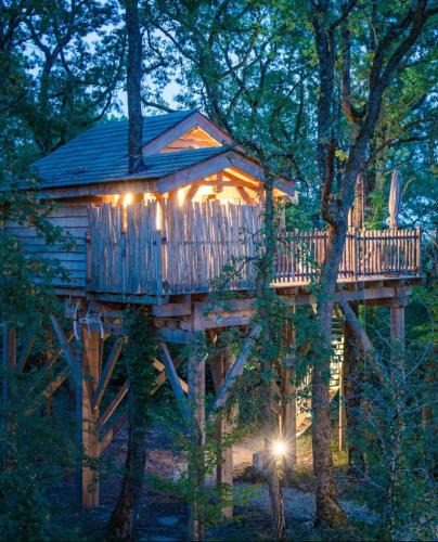 Clairac Cabin | Domaine de Pech et Lafon Cabanes avec SPA privatif dans les arbres