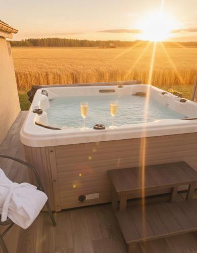 Champcenest Bed & Breakfast | Domaine des Hirondelles - Escapade de Charme & Spa à 15min de Provins