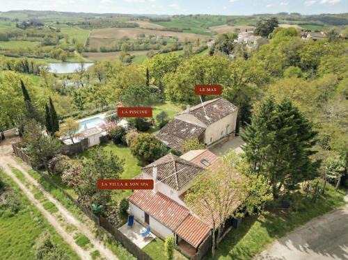 Marsolan House | Domaine La Védence - Le Mas Gascon et sa villa - résidence privée avec spa et piscine