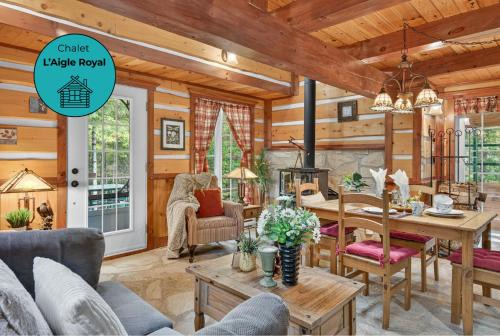Saint-Alexis-des-Monts Ski Chalet | Domaine Rivière Sacacomie- Chalet L'Aigle Royal