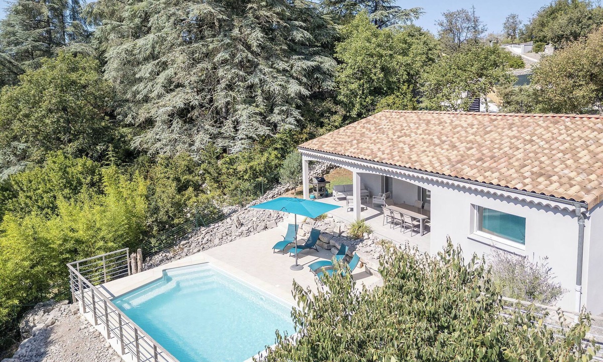 Saint-Alban-sous-Sampzon Villa | DOMAINE Vilonapa Villa MURIER with private pool - 6 people