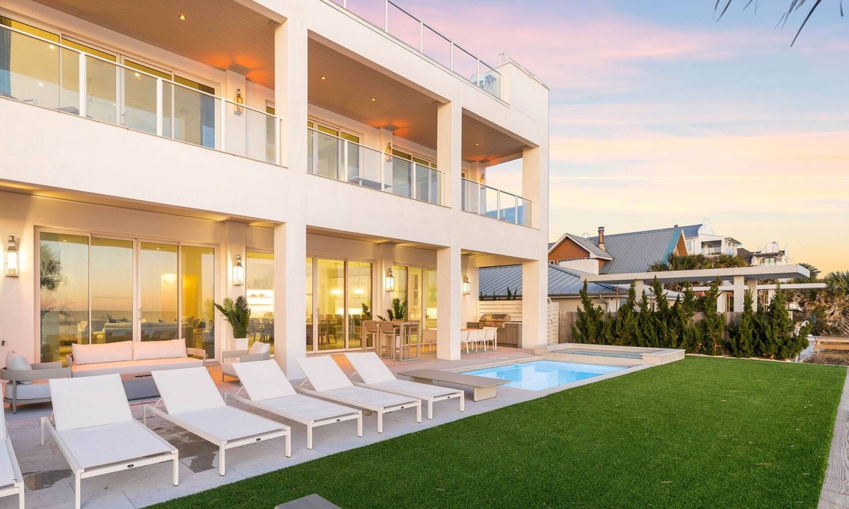 Seagrove Beach House | 'Domus Pacis' | Two Pools, Beach Front, Next to Seaside 30A