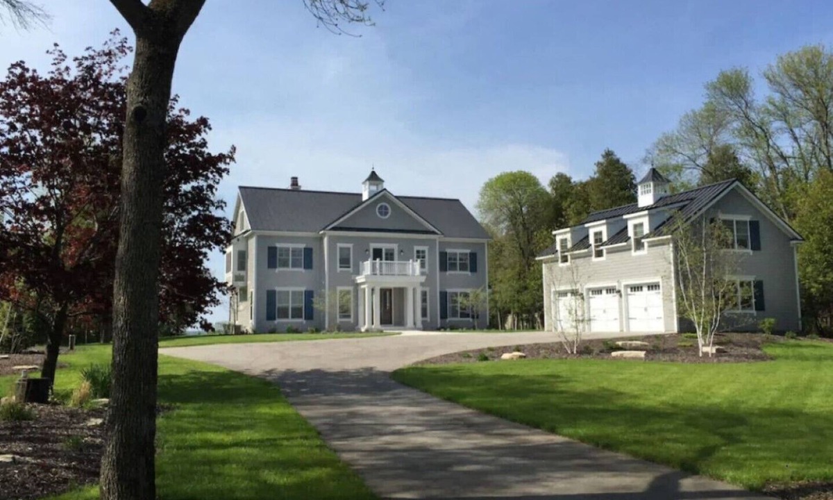 Egg Harbor House | Door County Waterfront Home with Private Beach