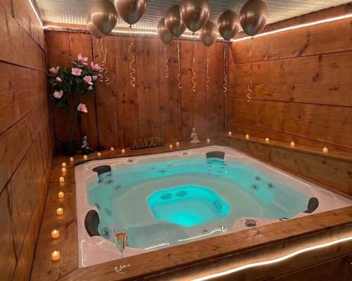 Tassin-la-Demi-Lune Apartment | Doux Pavillon - Sauna - Jacuzzi