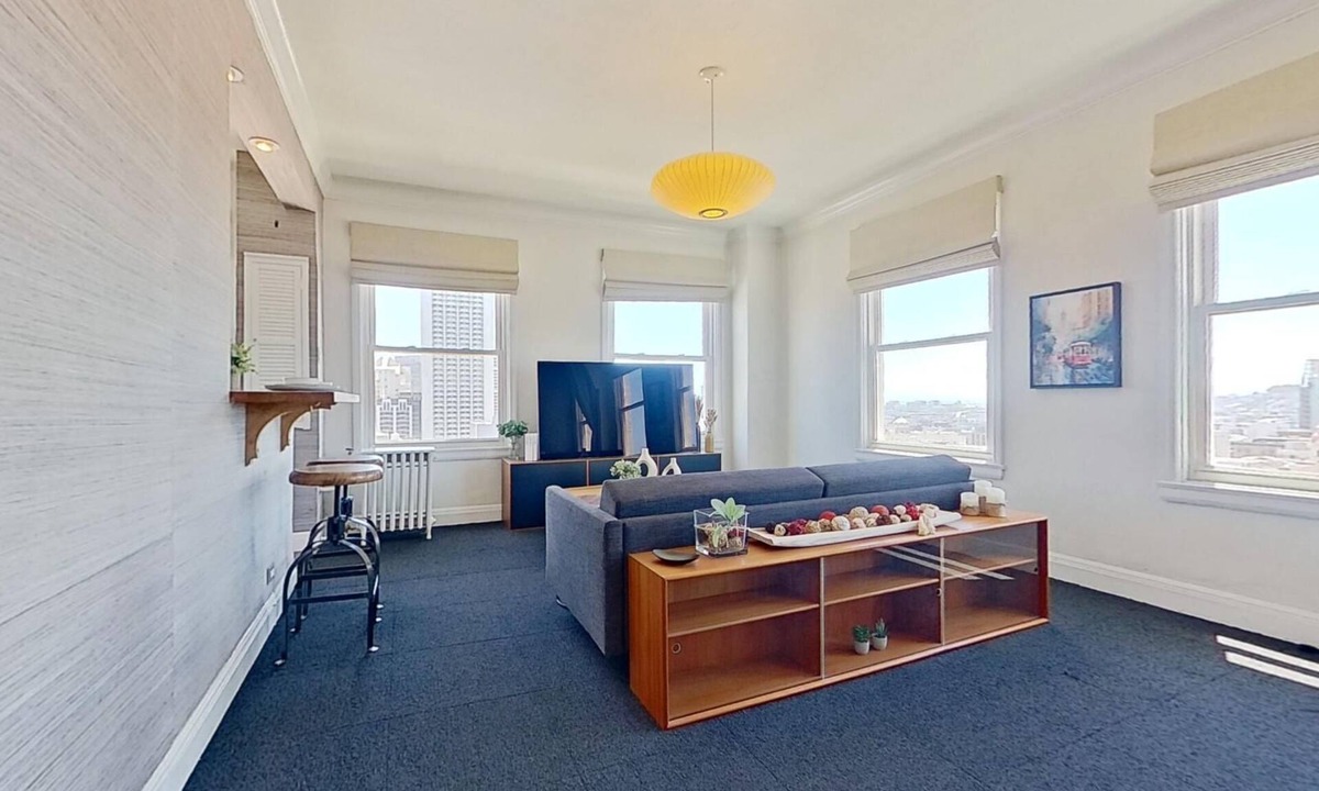 Tenderloin Condo | Downtown SF Studio with Skyline Views — Steps from Union Square, BART & Tech Hubs