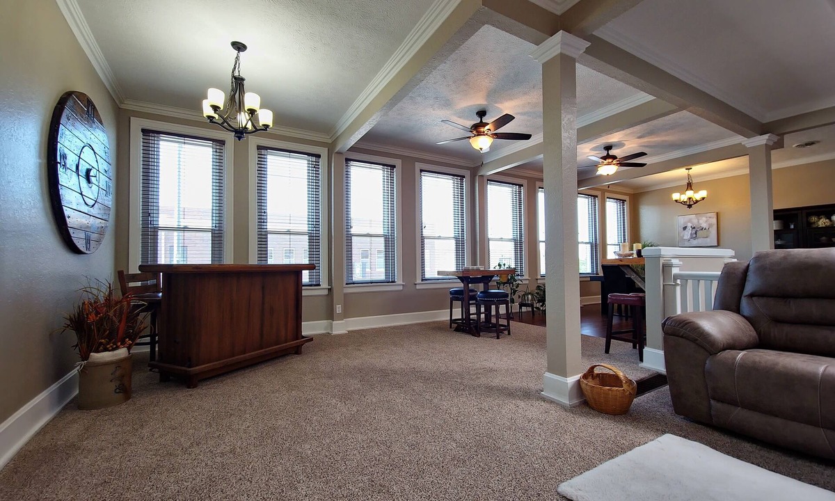 Sidney Condo | Downtown Sidney Loft close to the fun. Renovated historical building with a view