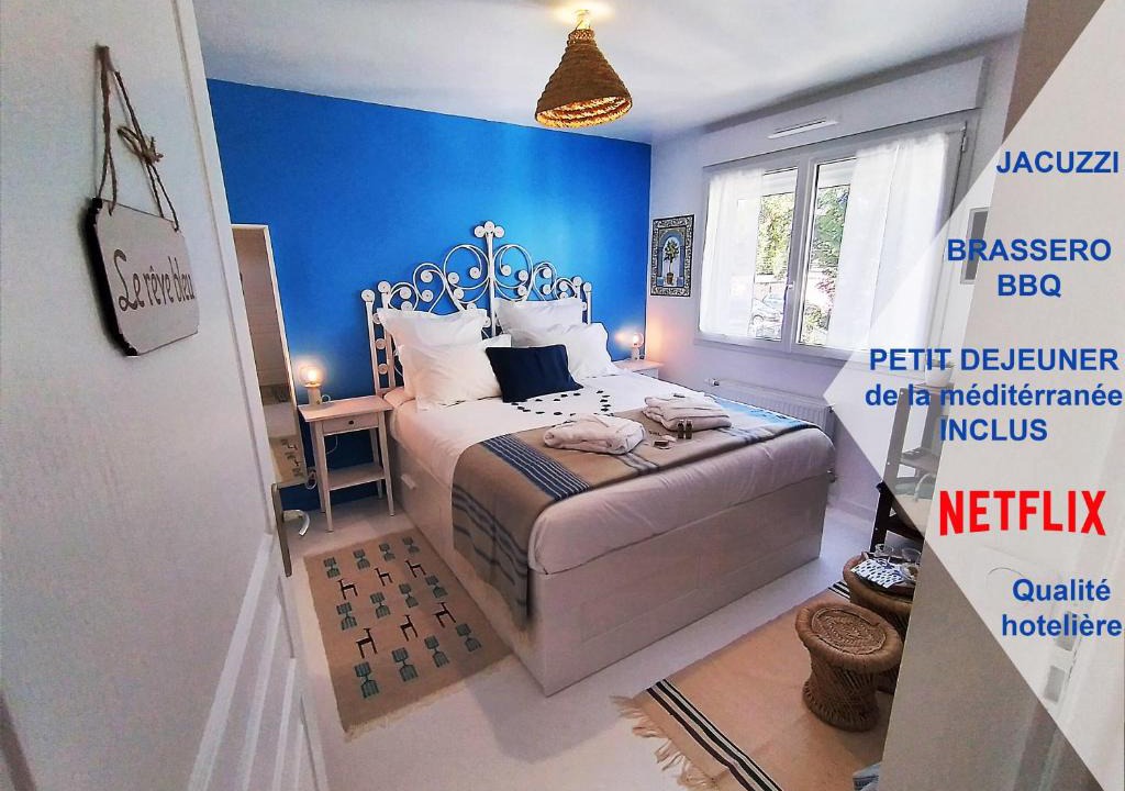 Sartrouville House | Dream of Mediterranean house, Jacuzzi, BBQ, Délices ensoleillés