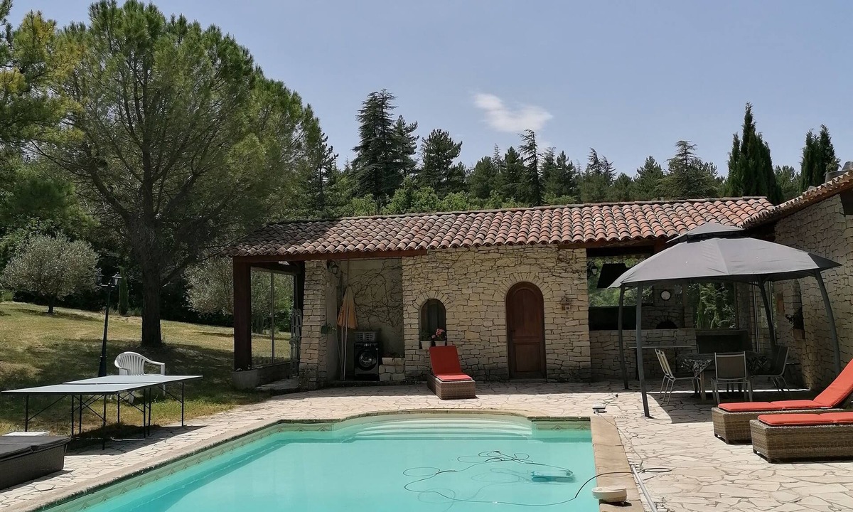 Saint-Michel-l'Observatoire House | 🌿 Dry stone summer house with private pool - Lincel, Provence