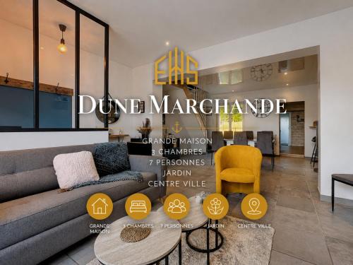 Bray-Dunes House | Dune Marchande - Séjour Cozy