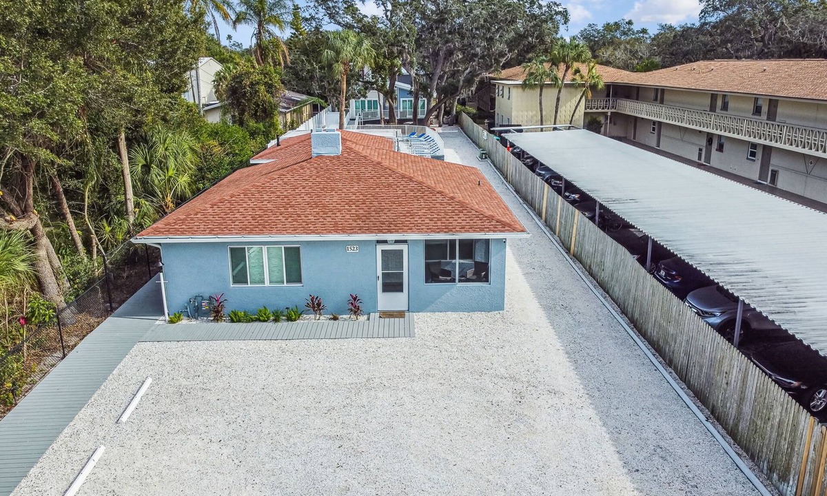 Dunedin House | Dunedin Bungalow on Pinellas Trail w/Heated Pool! Walk or Bike to Downtown Dunedin!