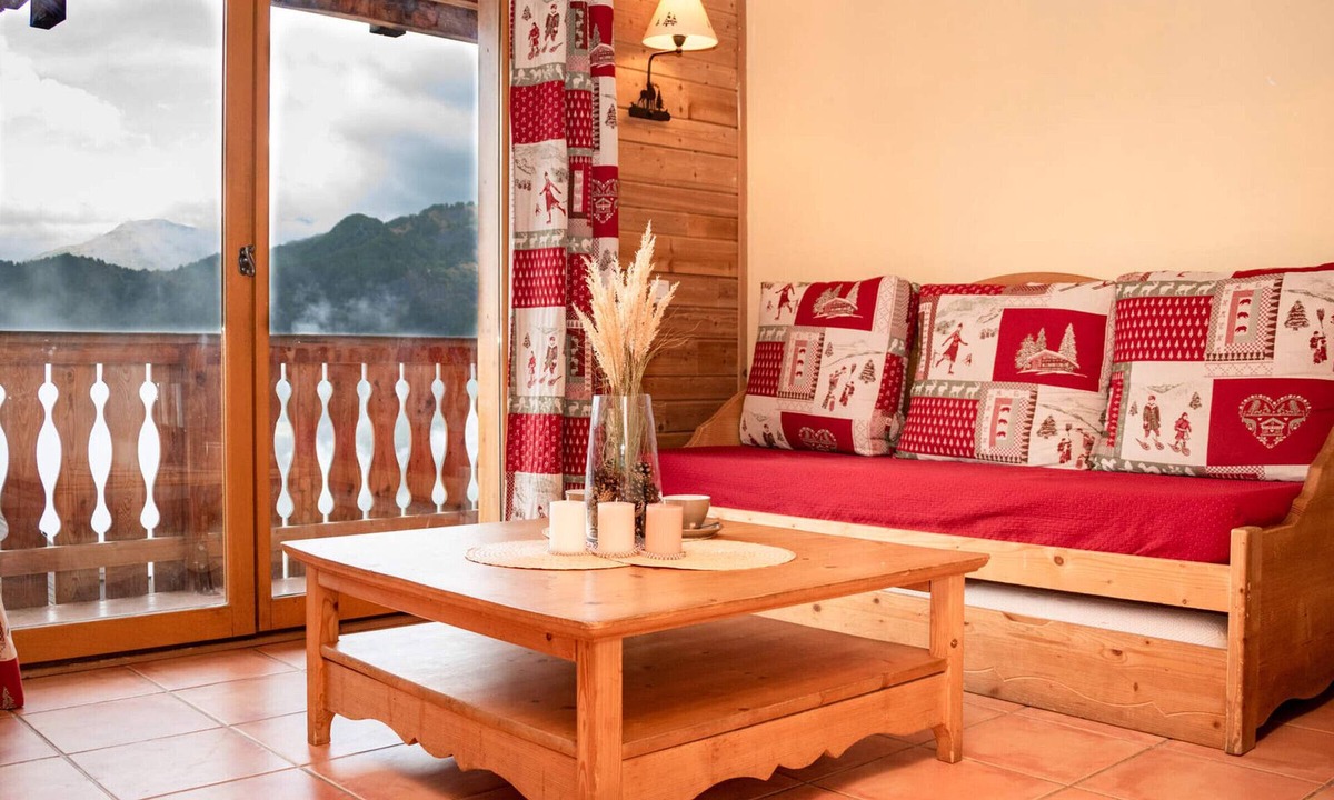 Pra Loup Apartment | Duplex 1 Room 6 Pax with Balconies and Parking