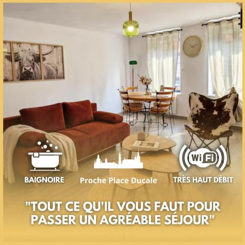 Charleville-Mezieres Apartment | Duplex 6 pers au cœur de Charleville-Mézières