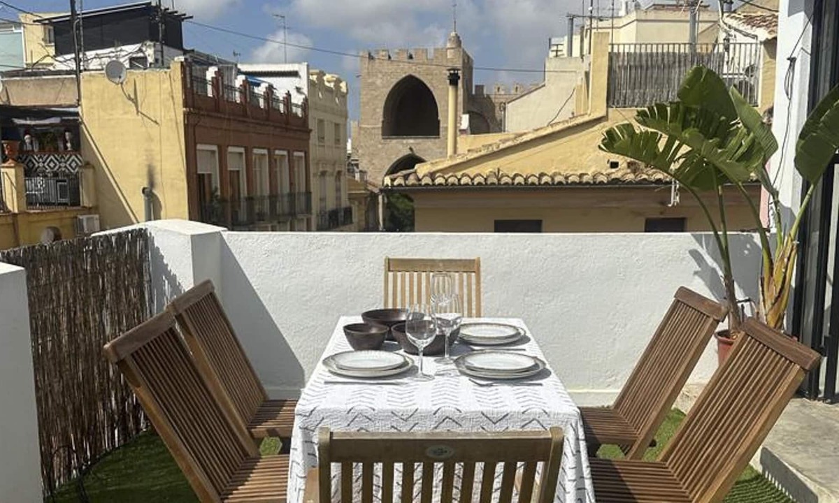 La Seu Apartment | Duplex apartment, 2 to 4 pax Terrace Old City