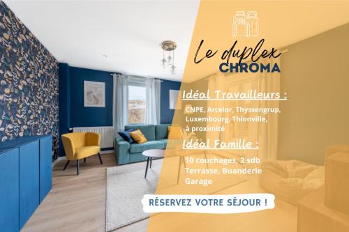 Volmerange-les-Mines Apartment | Duplex Chroma 5 ch à la frontière luxembourgeoise