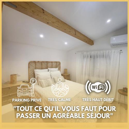 Vedene Villa | Duplex - Clim - Parking privé - Wifi - proche Avignon et parcs de Monteux - by CommeChezSoi