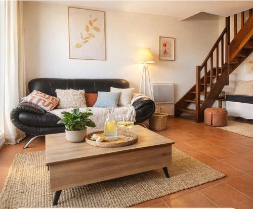 Sainte-Marie-Plage Apartment | Duplex climatisé 2 chambres, parking, plage à pied à 100m