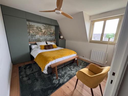 Benerville-sur-Mer Apartment | Duplex cozy avec balcon