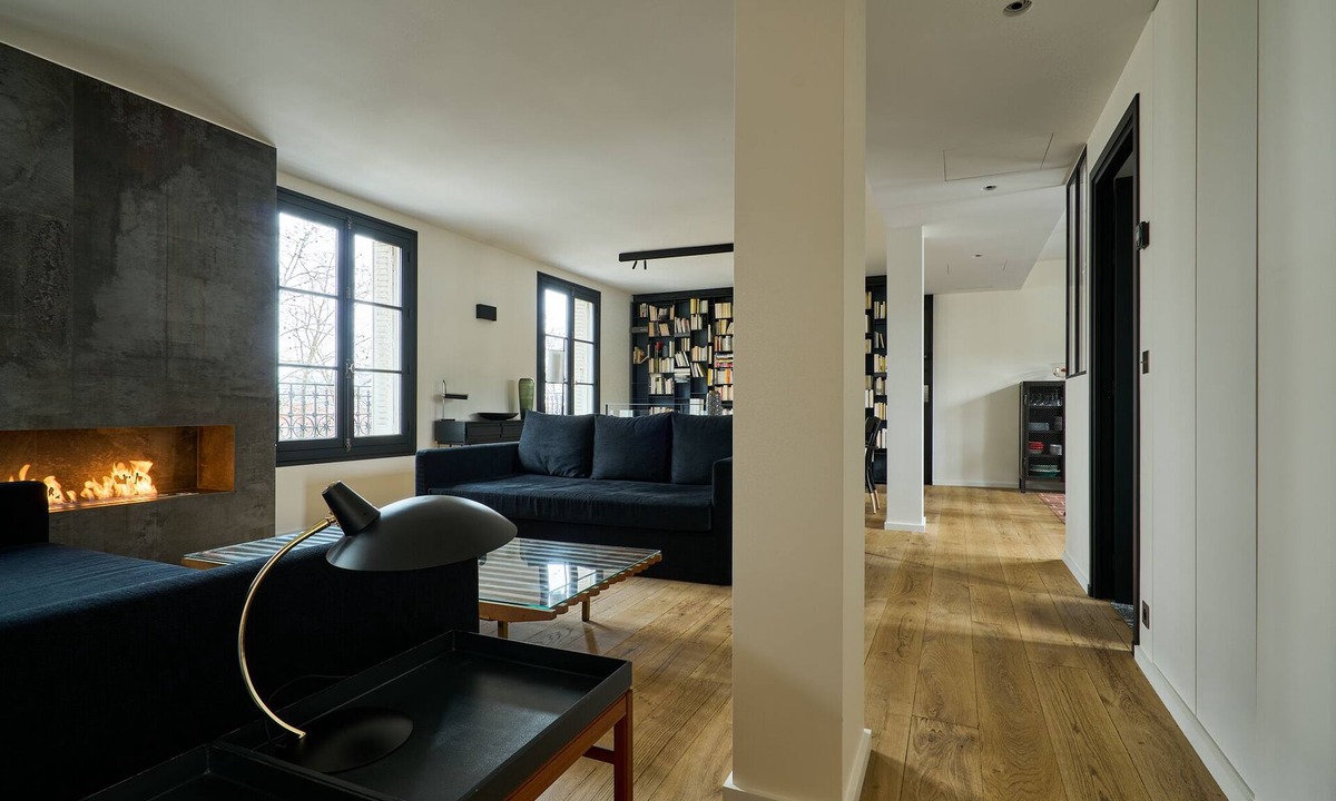 Quartier de l'Ecole-Militaire Apartment | Duplex Décoré 120 m2 Centre de Paris et vue Tour Eiffel