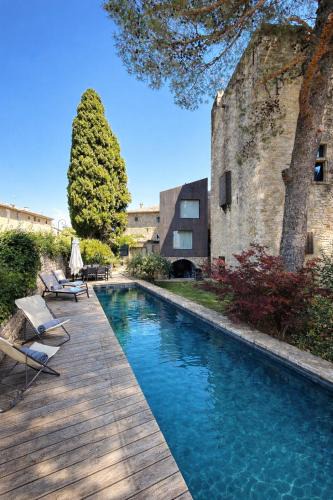 Montaren-et-Saint-Mediers Villa | Duplex avec piscine à 5 min d'Uzès