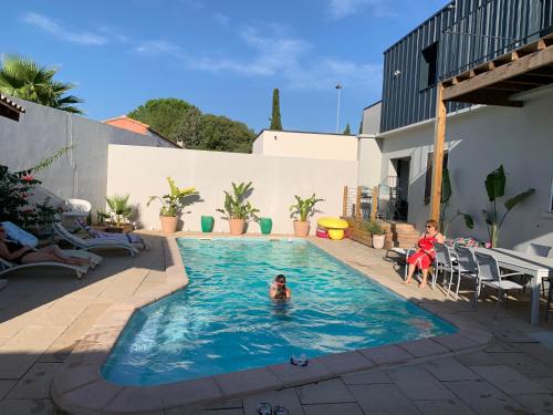 Vendargues Apartment | Duplex indépendant avec accès piscine