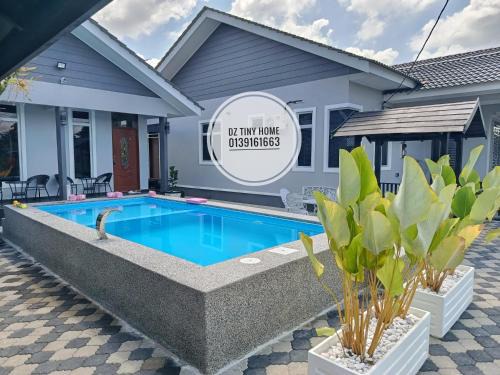 Cherang House | DZ Tiny Home Kota Bharu With Pool, Wifi