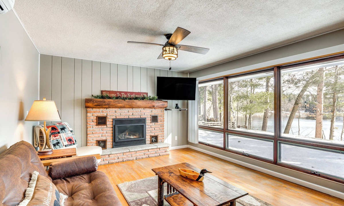 Eagle River House | Eagle River: Snowmobile & Lakefront Escape