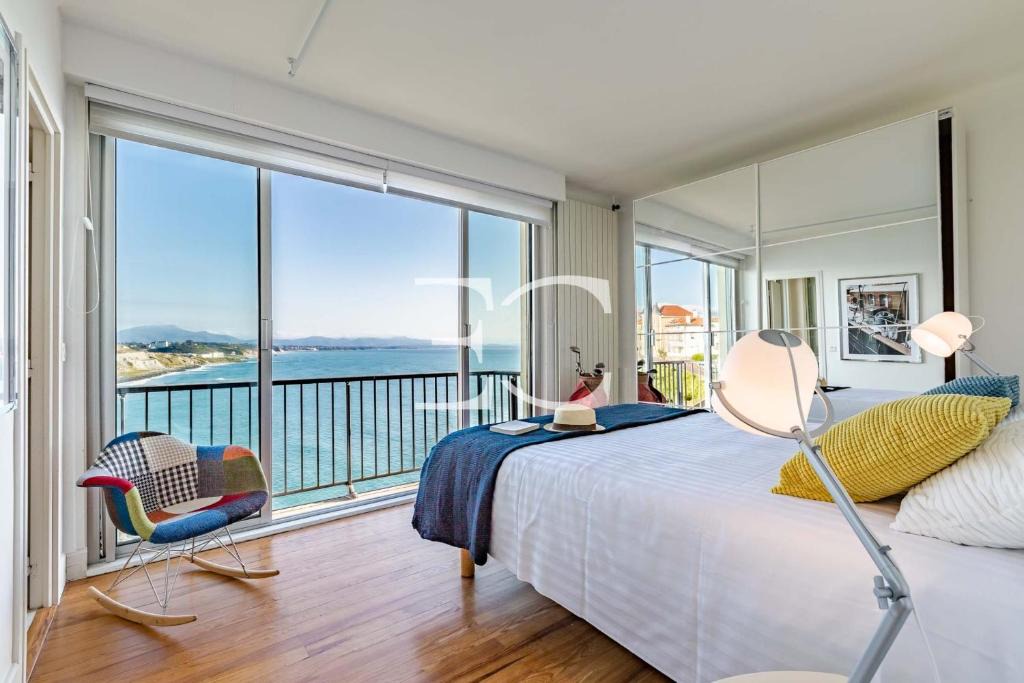 Biarritz City Centre Apartment | Easy Clés- Apartment with a stunning Ocean view - Parking