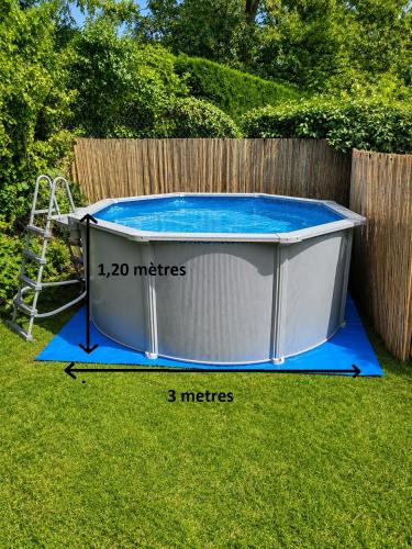 Vert-le-Grand Villa | Echappée verte avec piscine et clim proche de Paris