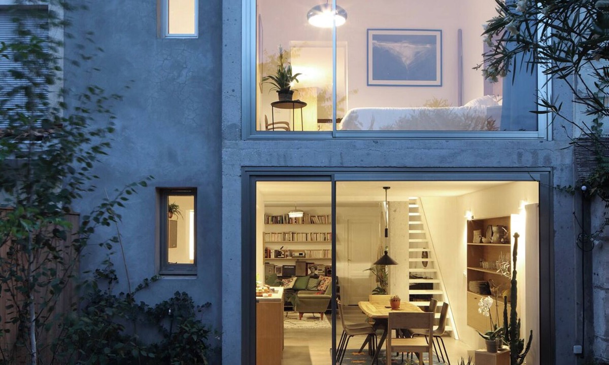 Nansouty-Saint-Genes House | Echoppe Rénovée en Maison D'architecte