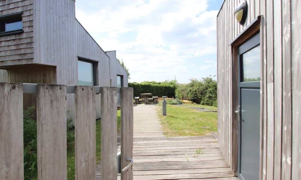 Mont-Bernanchon House | Ecolodge Cassiopée, terrasse, Mont Bernanchon