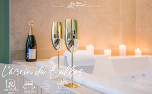 Aiguelèze Apartment | Ecrin de bulles - Jacuzzi & clim
