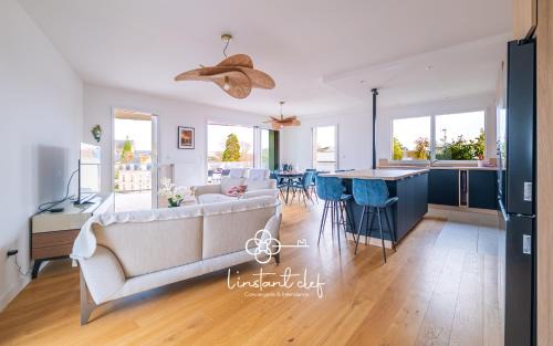 Nord - Gare Apartment | Ecrin unique - Appartement Premium - Terrasse, Vue & Garage