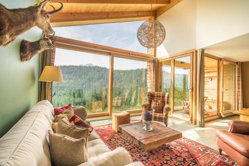 Waldhaus Flims Apartment | Edelweiss Ferienwohnung, Las Fluras Alpine Penthouse