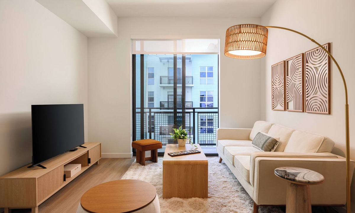 Midtown Apartment | Edgewater 2BR Luxury Suite | Balcony + Pool & Gym | Sense28 by AvantStay