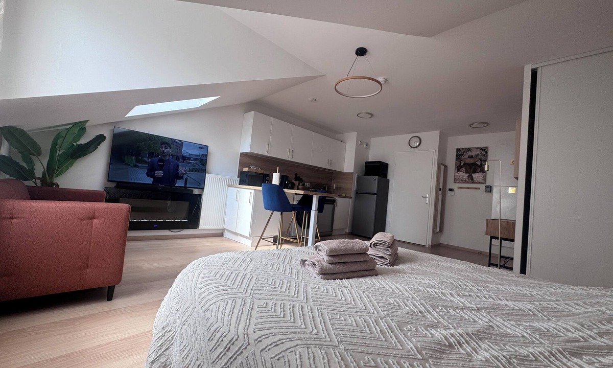 Villiers-le-Bel Apartment | ☀ El Cubanito | Studio 30 m² | Aéroport CDG – Paris ❤