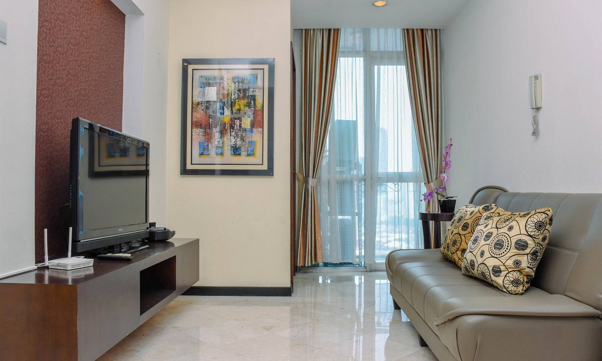 East Kuningan Apartment | Elegant And Comfort 1Br + Extra Room Apartment At Bellagio Residence