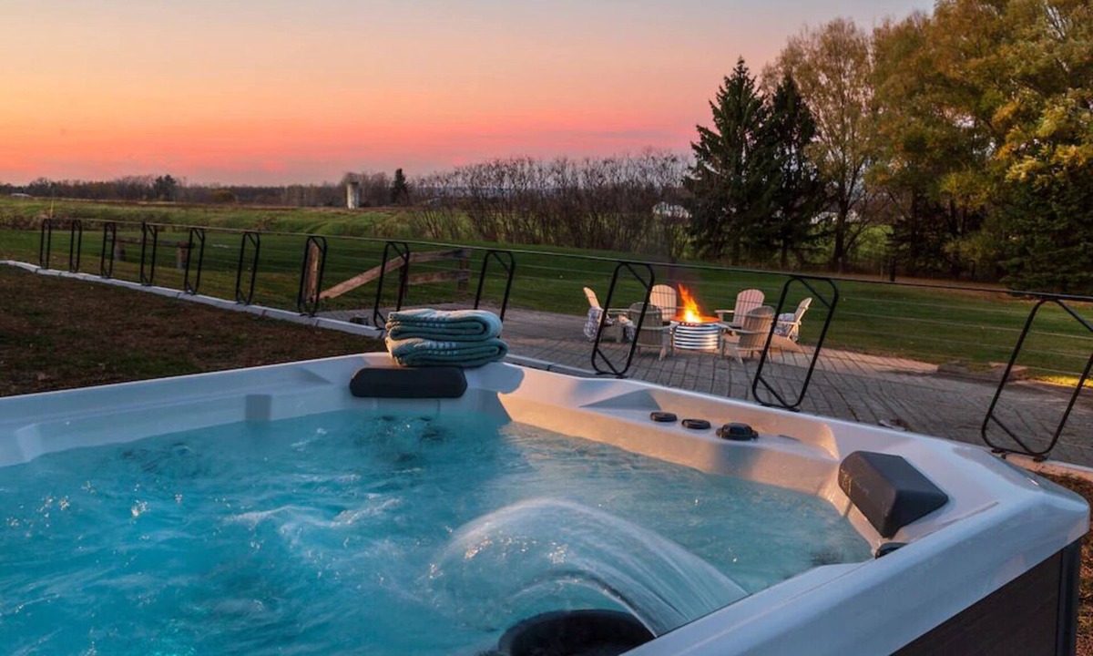 Ithaca House | Elegant Home, 6 bdrms & baths, handicap accessible ~ HotTub ~ Firepit & Wineries