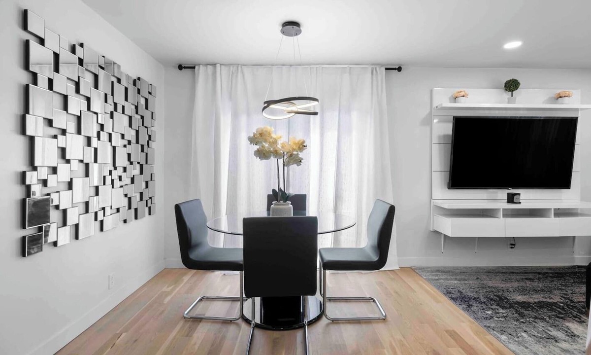 Brookline Station Apartment | Elegant Modern 2BR Escape with Secure Garage Parking