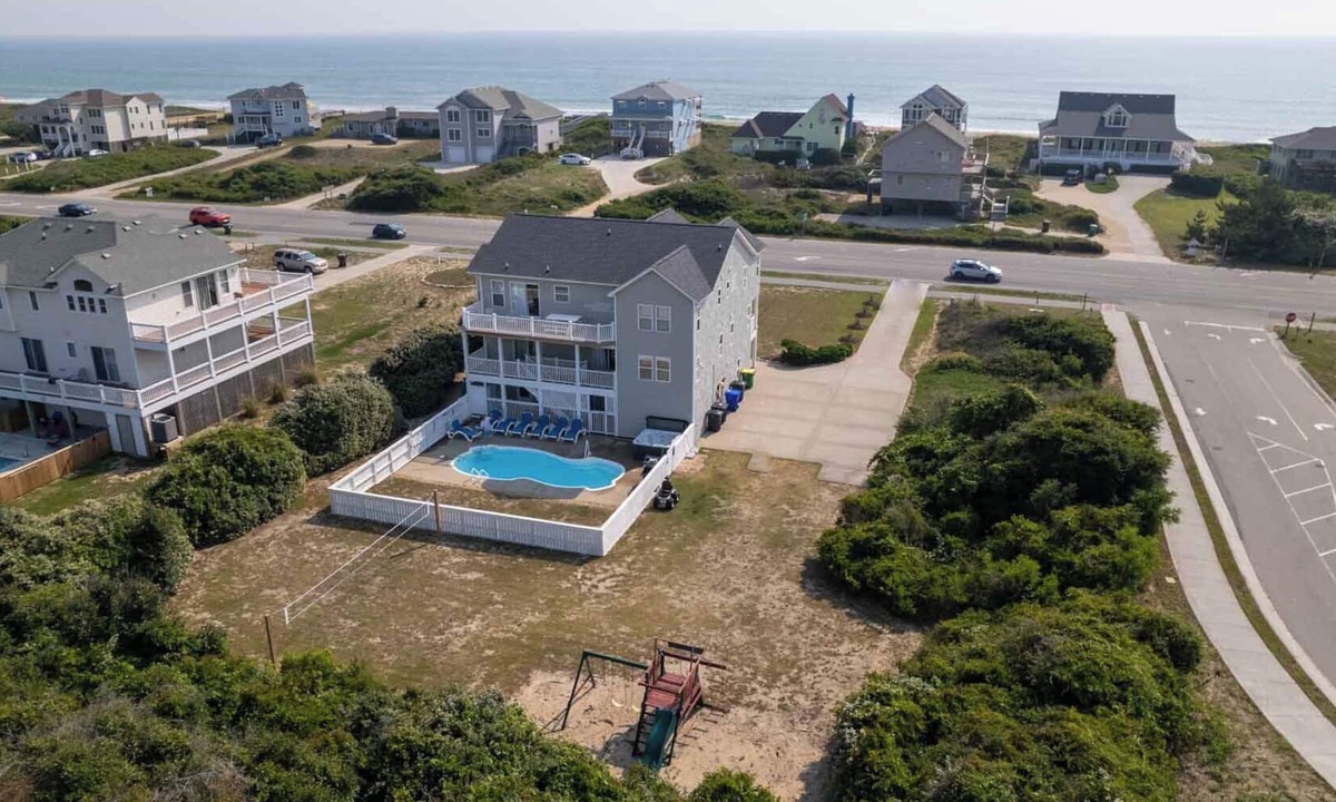 Southern Shores House | Elevator! Dogs, Semi OF, Private Pool, Hot Tub, SS2026