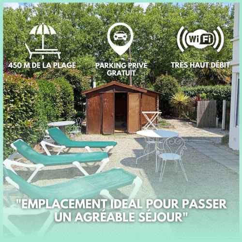 Saint-Marc-sur-Mer Apartment | Embrun - T2 avec jardin près de la Plage
