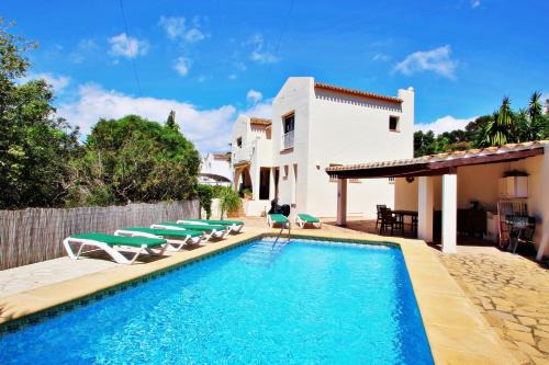 San Jaime Villa | Emma - sea view holiday home with private pool in Benissa