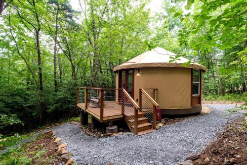 Balsam Grove House | Enchanting Yurt Haven near Pisgah National Forest in North Carolina