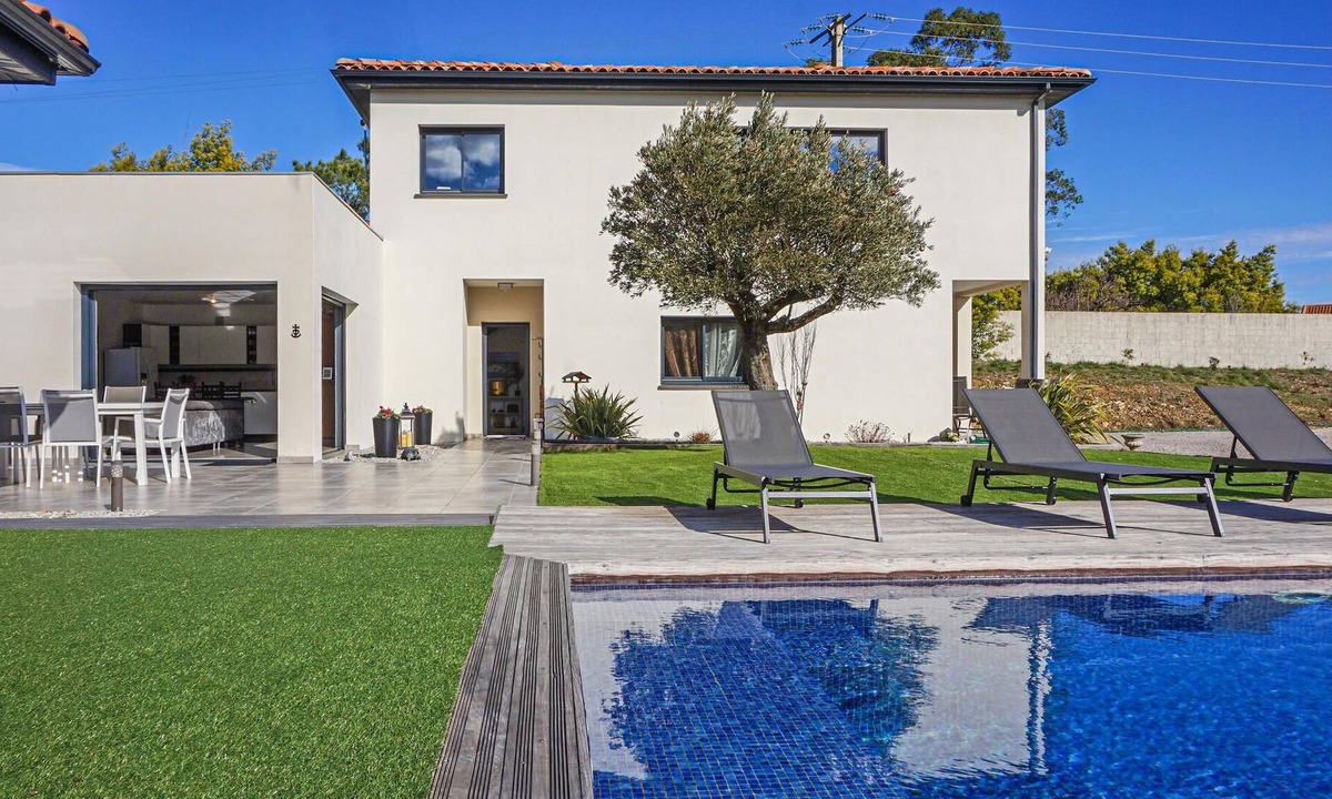 Babeau-Bouldoux House | Enjoy a pleasant vacation in this luxurious vacation home with pool.