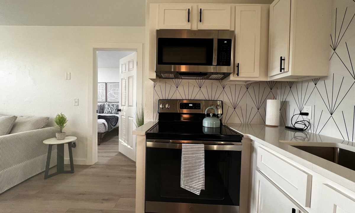 Midtown Apartment | Enjoy a stylish experience at this centrally-located place